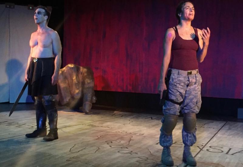 Sophocles' Ajax is resurrected as a female soldier in ...