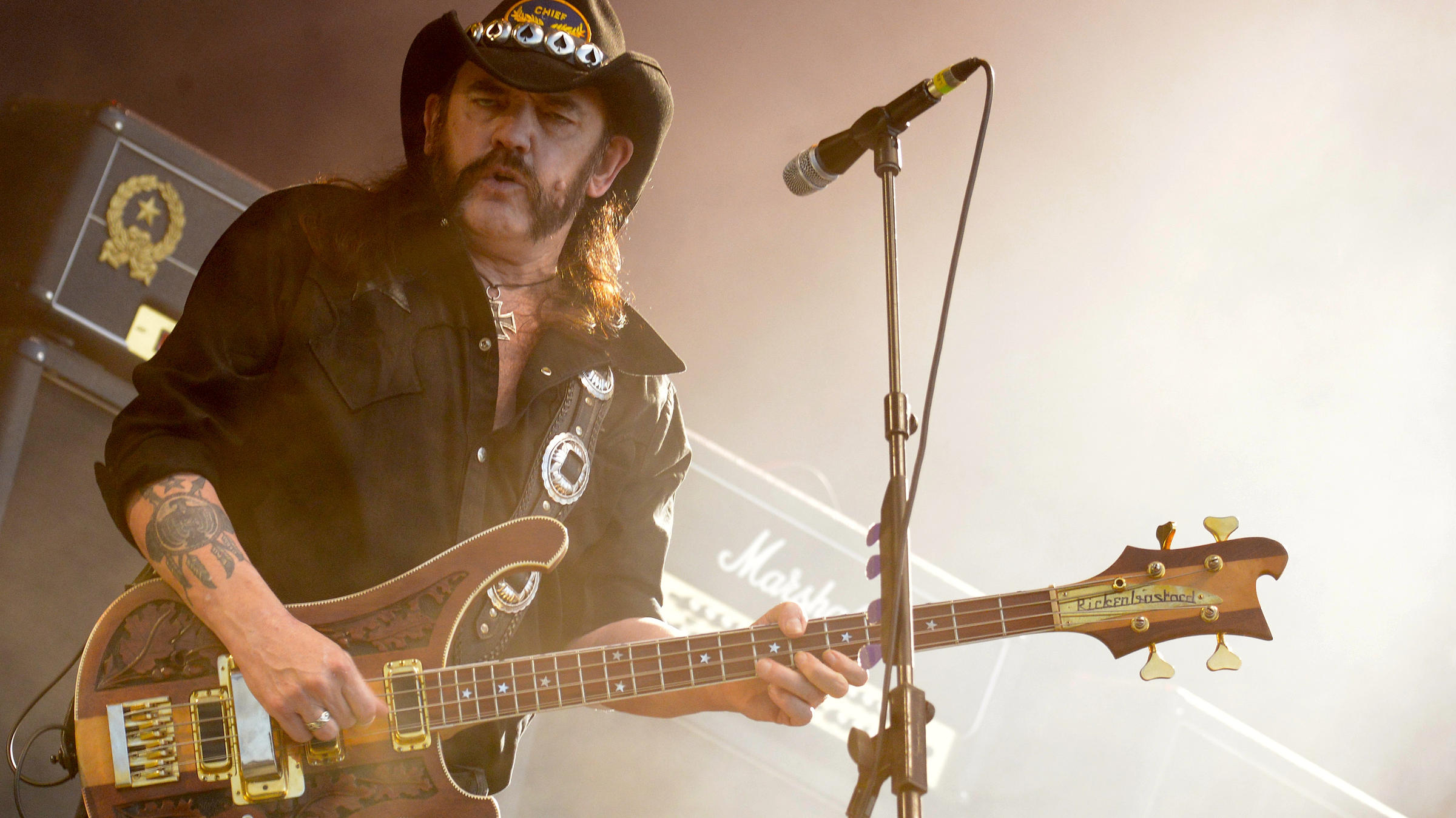 Lemmy on Stage