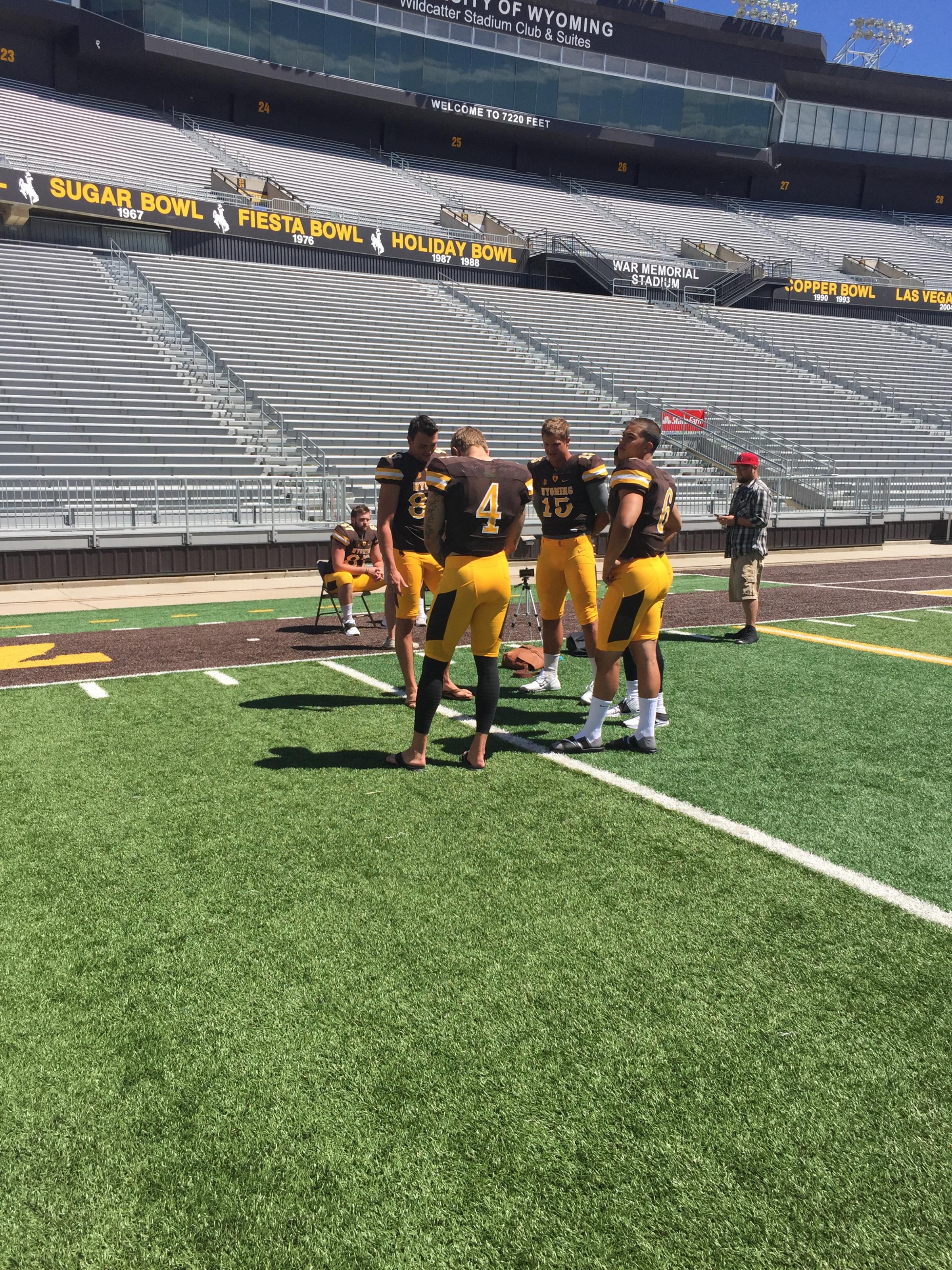 University Of Wyoming Football Players Say They Are Much Improved Wglt