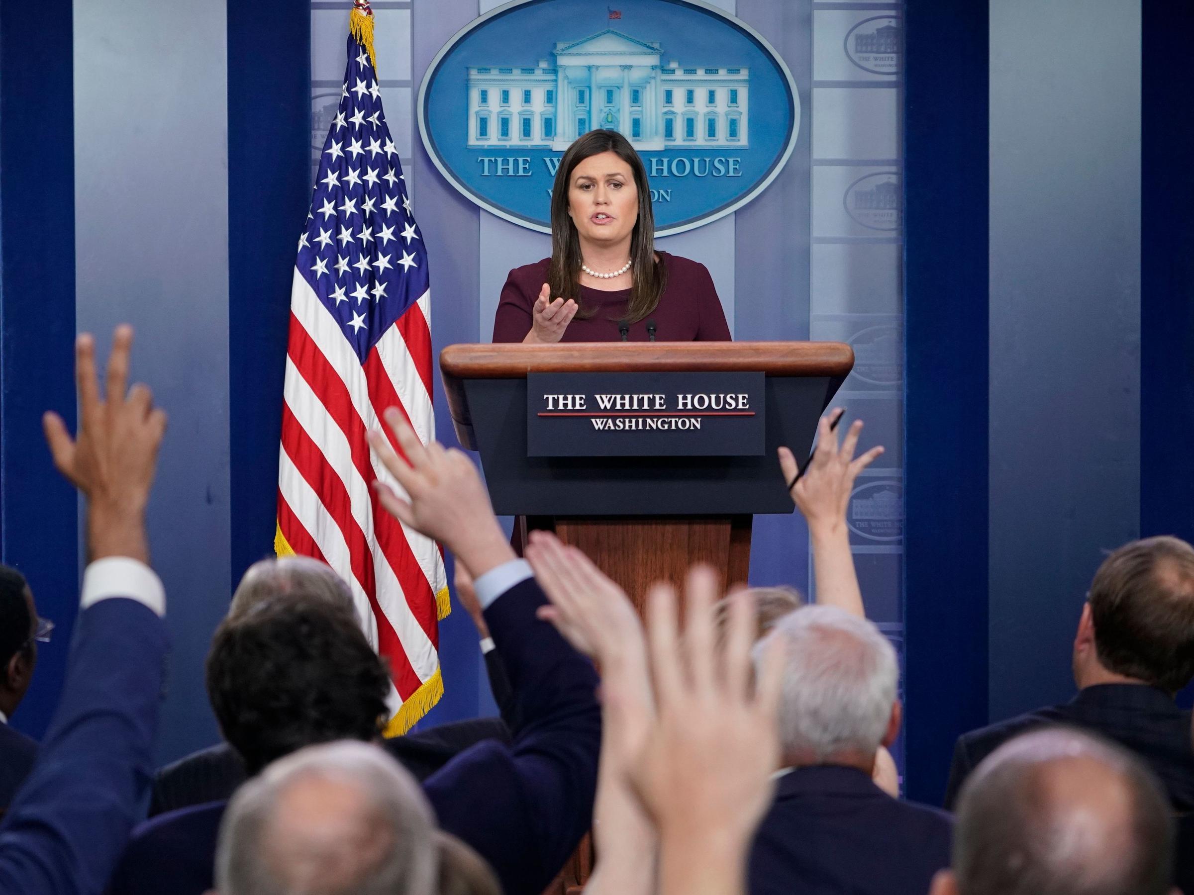 No Longer Daily White House Press Briefings Fade As Trump