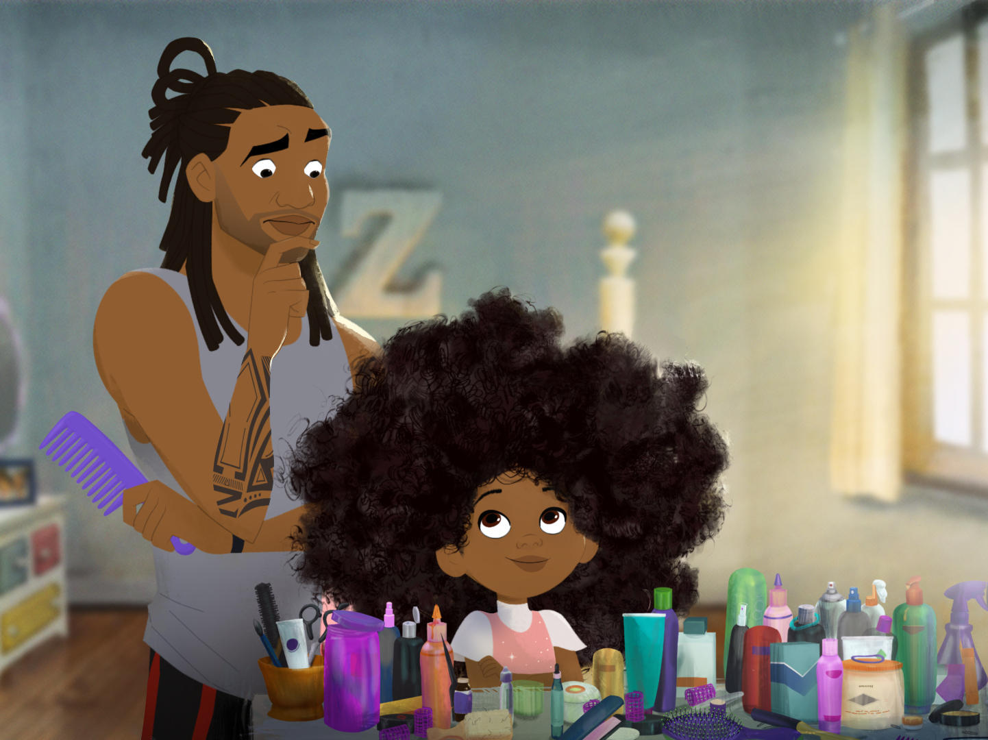 Hair Love Uses Animation To Bring A Story Of Natural Hair