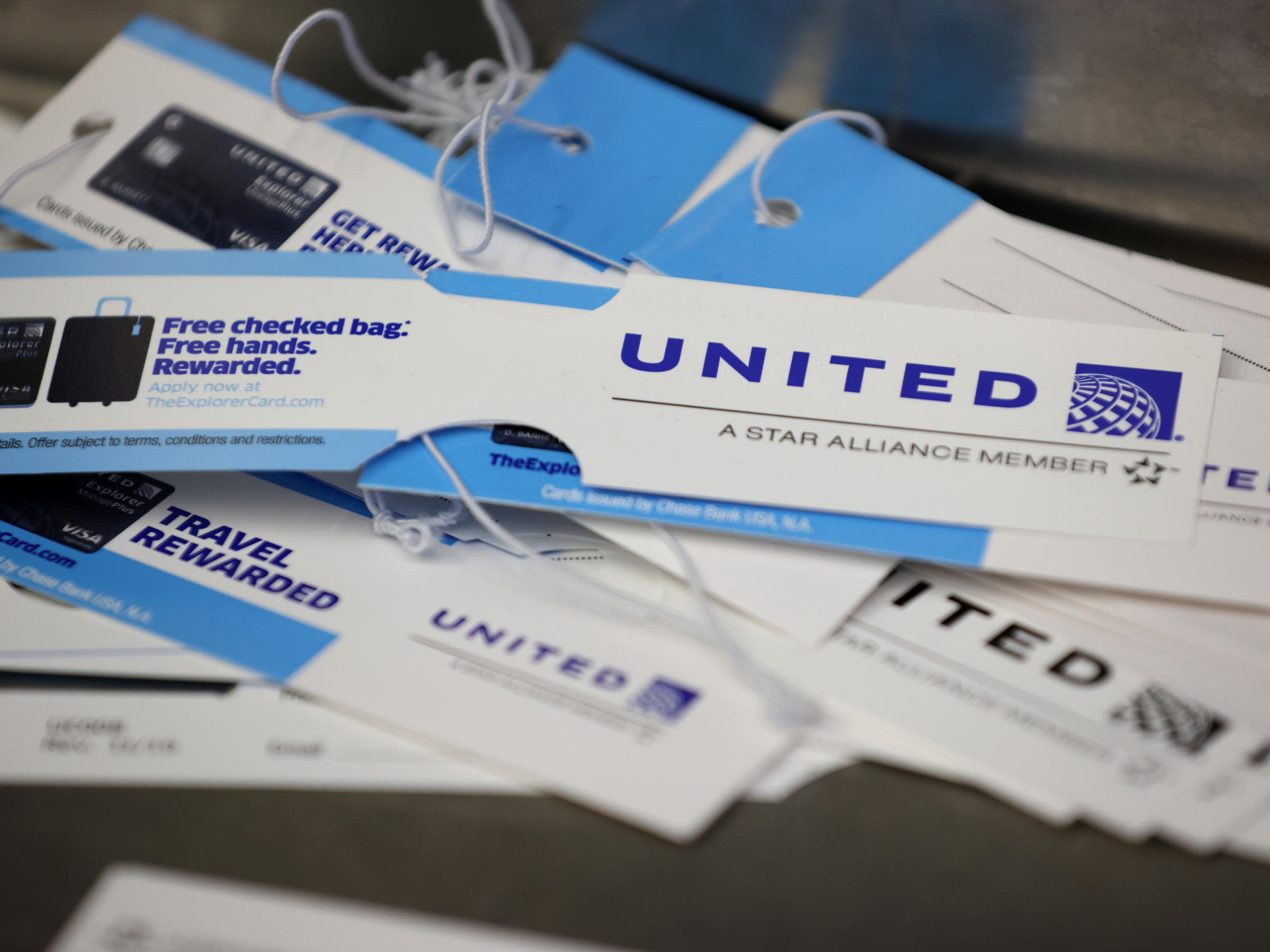 united airways baggage