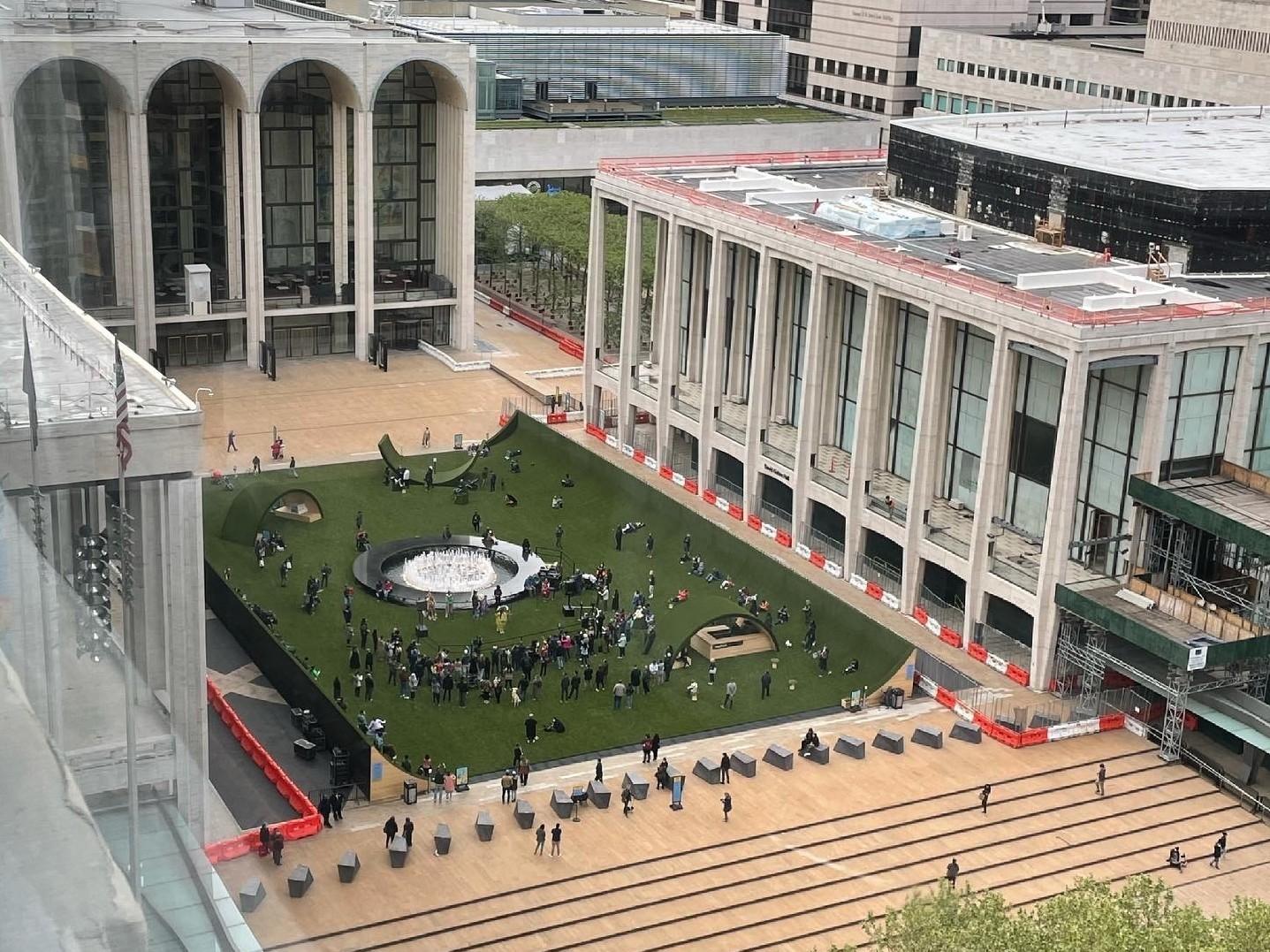 A Transformed Lincoln Center In New York City Brings Back Live
