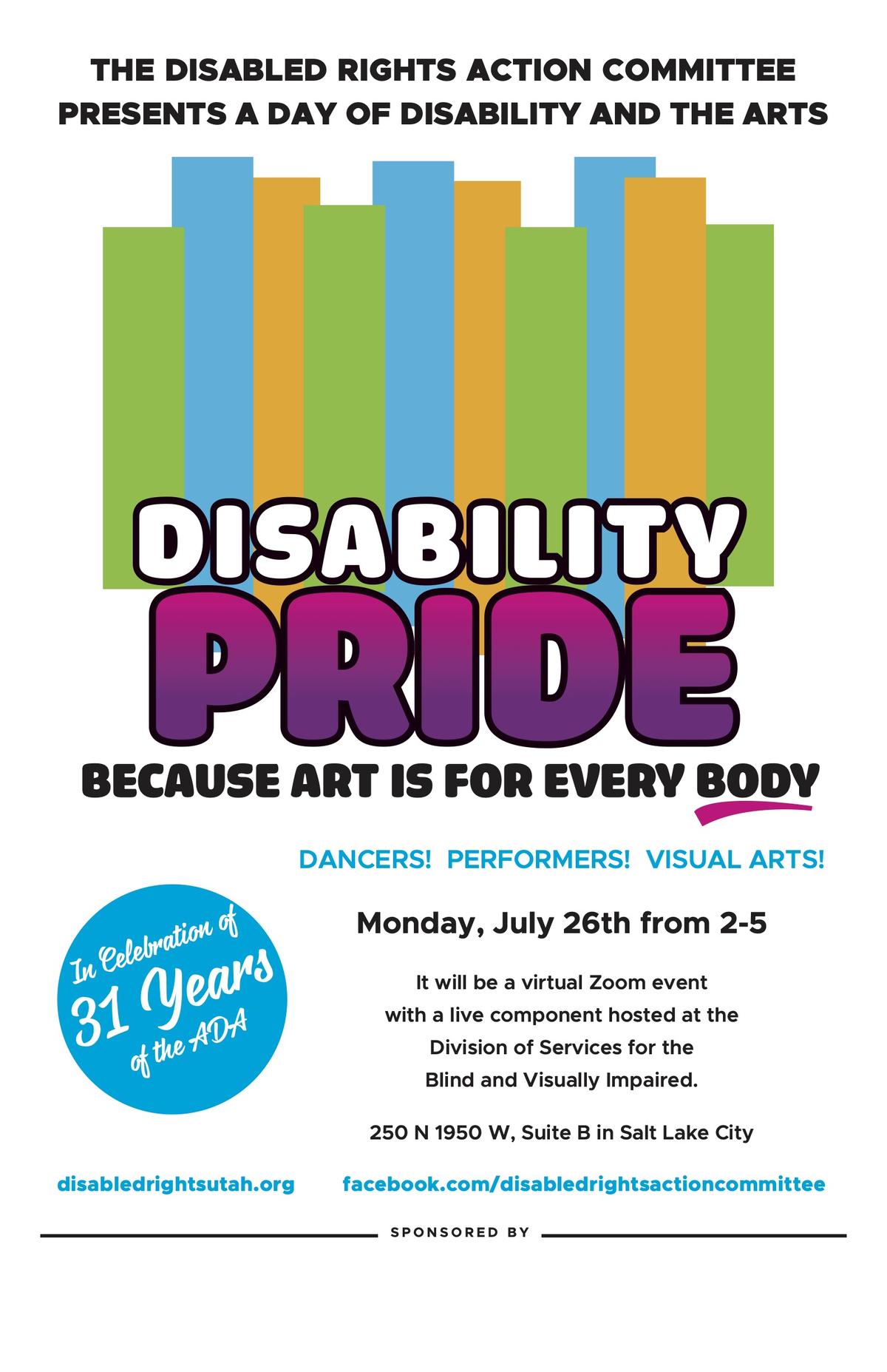 Disabled Rights Action Committee Celebrates Disability Pride Month With
