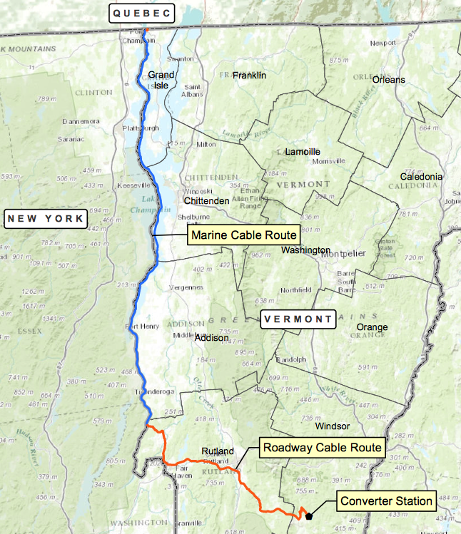 Transmission Company Seeks Federal Permit For Lake Champlain Power Line ...