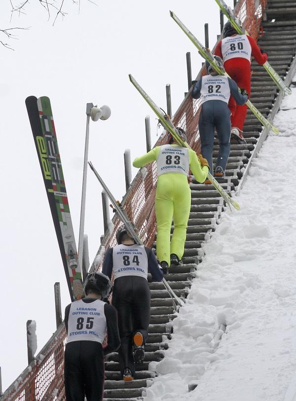 ski jumping in the upper valley is not for the faint of heart