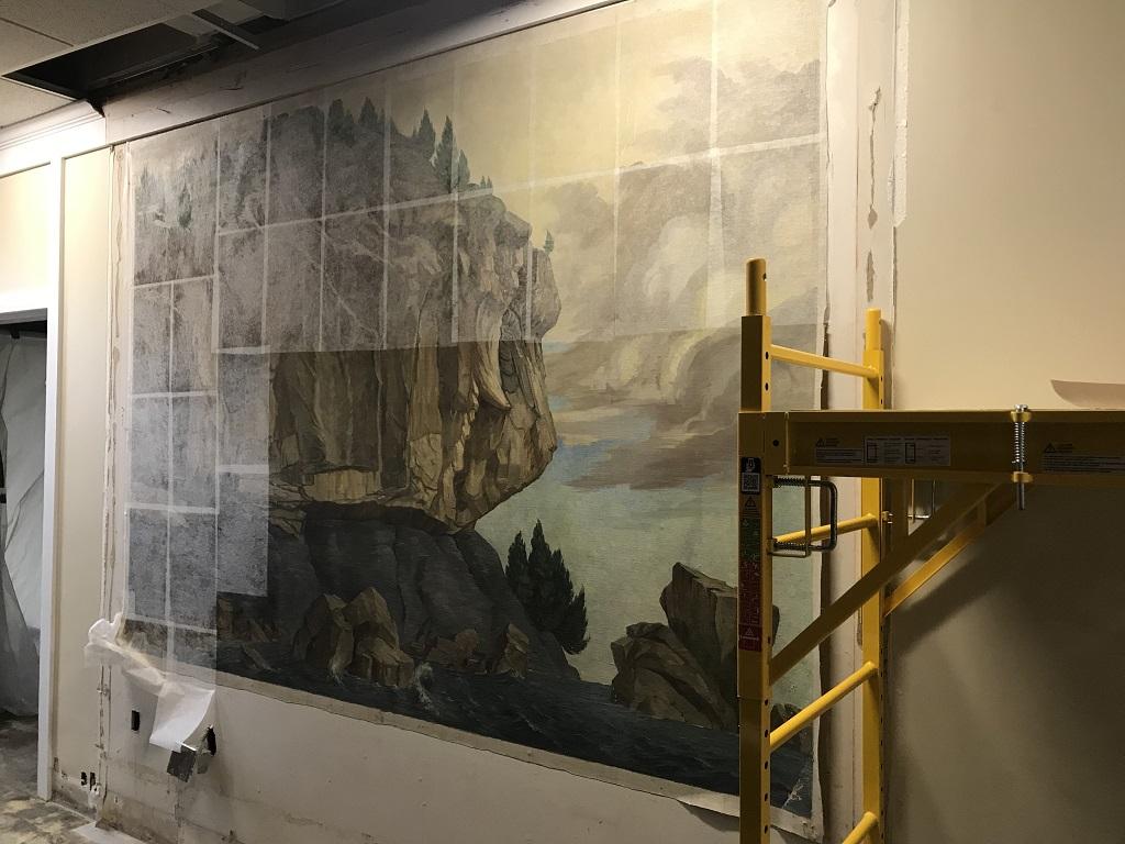 Art In The Walls New Deal Era Mural Rediscovered At Uvm