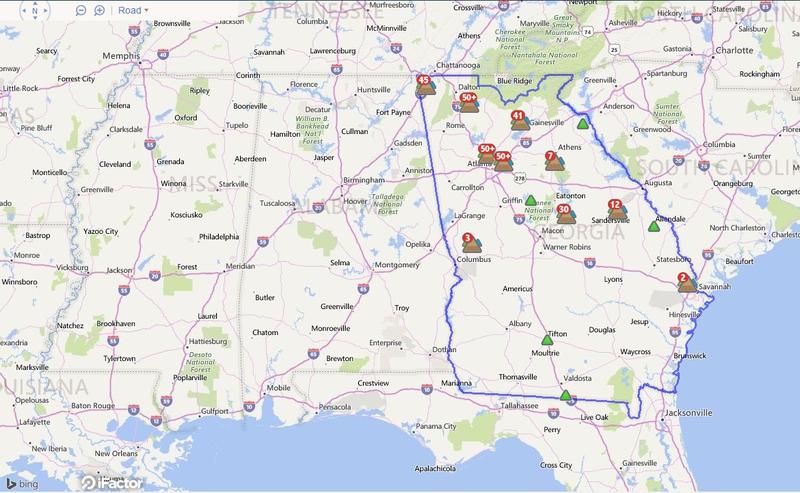 Storms Bring Hail Downed Trees Outages To North Georgia Wabe 90 1 Fm