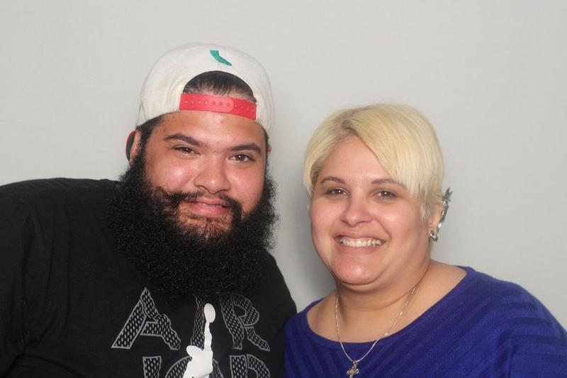 Guillermo Anthony Santiago-Roman is shown with his mother Emilia Roman-Torres.