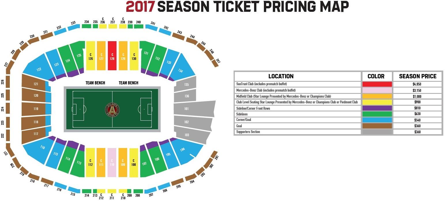 Atlanta United Seating Chart