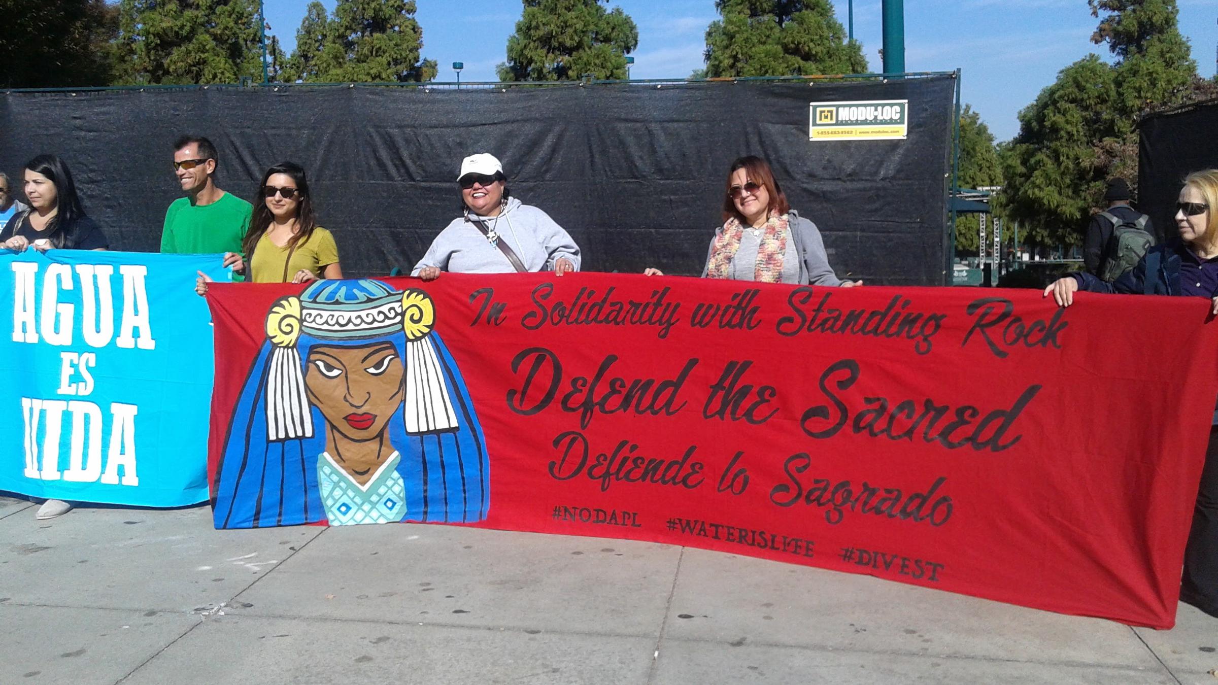 Atlantans March To Protest Dakota Access Pipeline Project Wabe