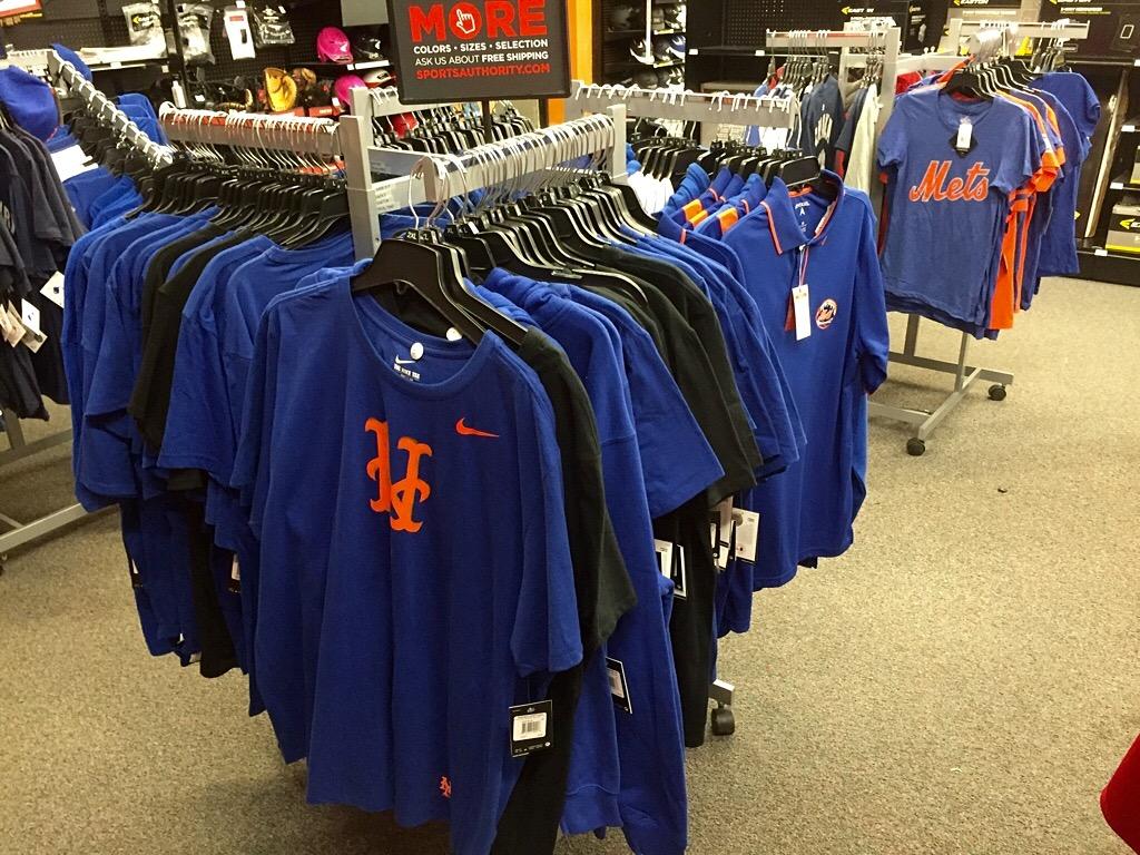 sports authority mets shirts