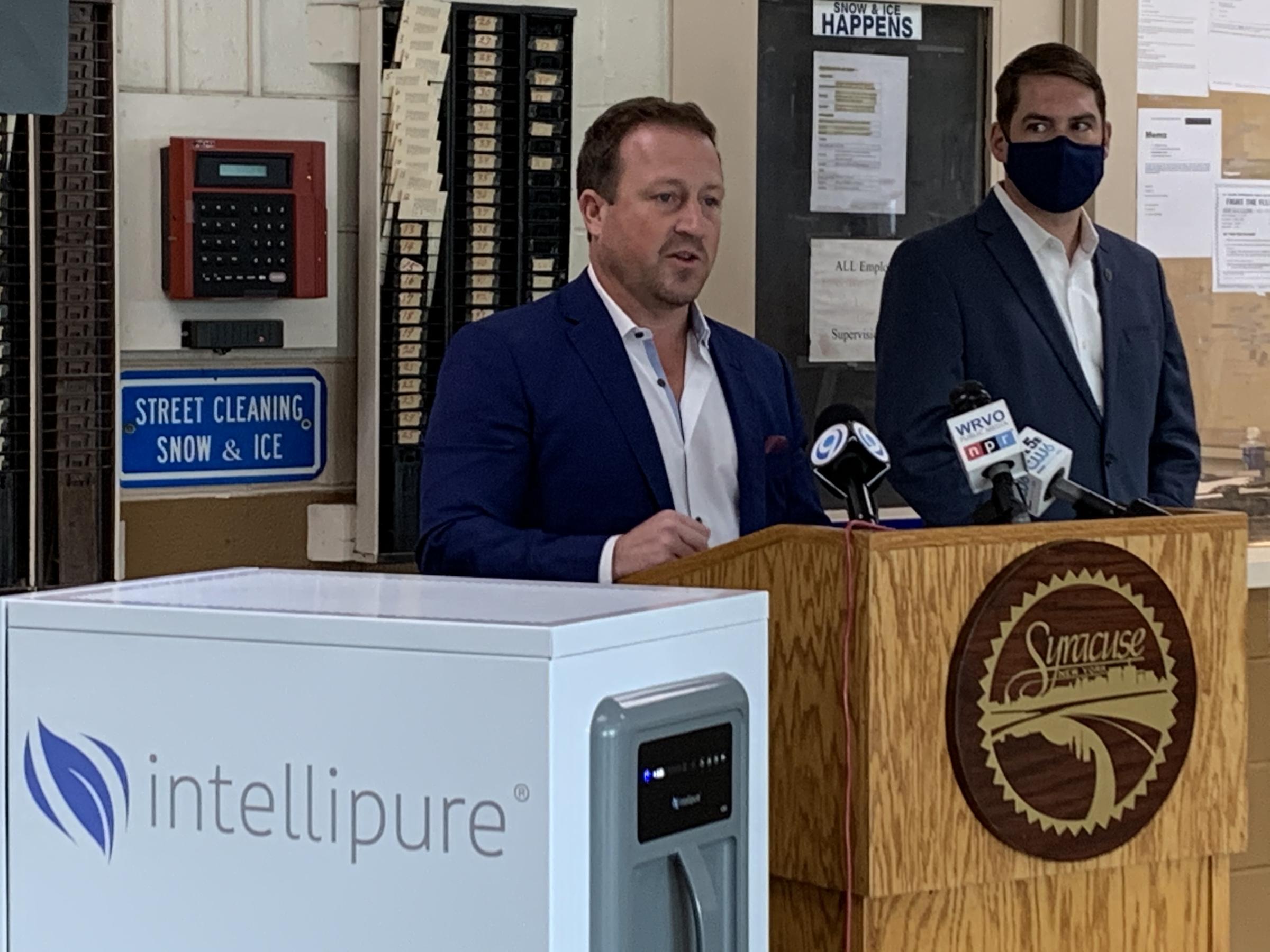 Pulaski Company Donates Locally Made Air Purifiers To Syracuse Public Workers Waer