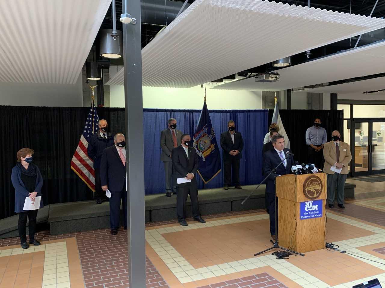 NY Conference of Mayors Travel to Syracuse to Renew Calls for Federal