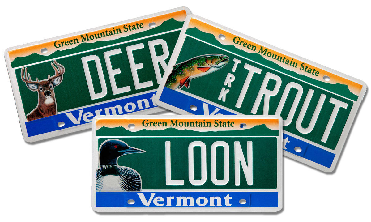 Vermont Unveils New Conservation License Plates WAMC