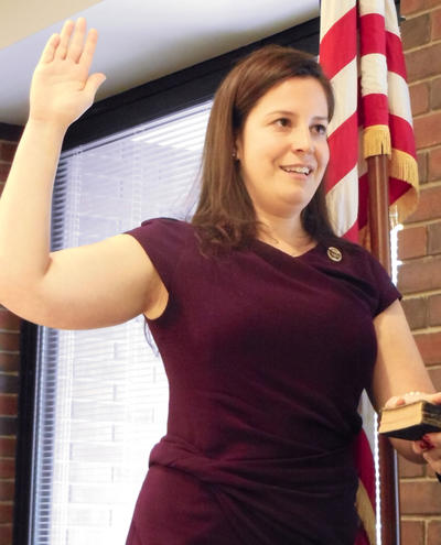 Elise Stefanik Holds Ceremonial Swearing In In Plattsburgh Wamc