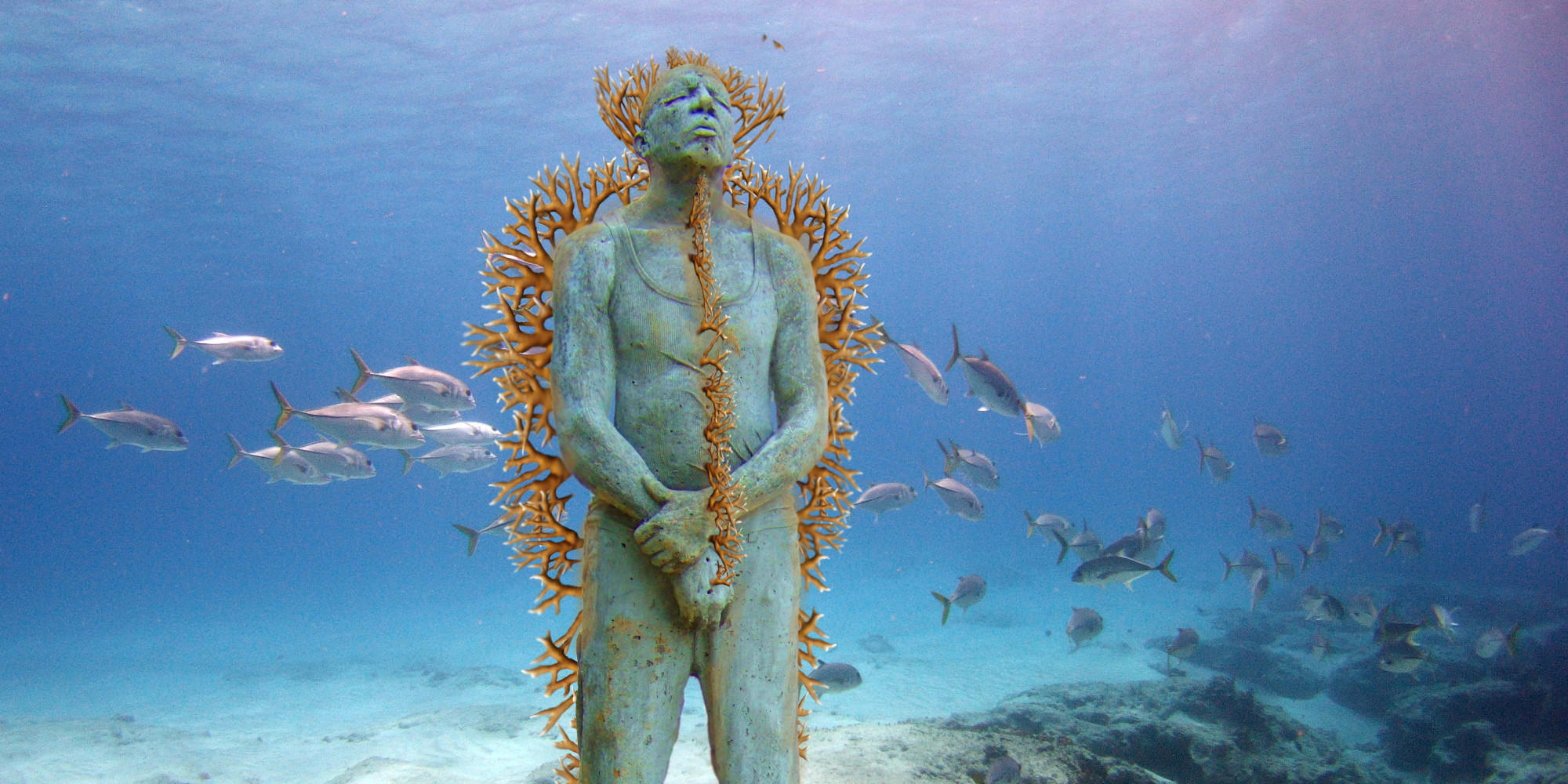 The Underwater Museum The Submerged Sculptures Of Jason deCaires