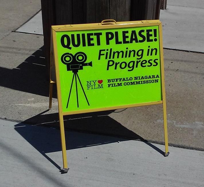 Filming In Progress Notification Signs – IXDVUA