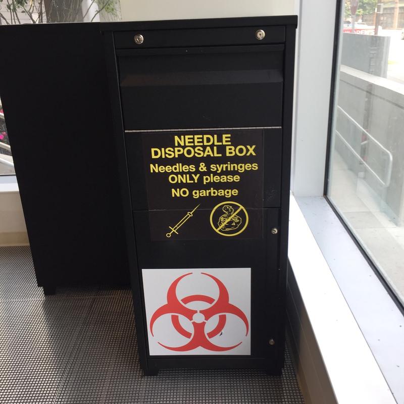 Drug and needle drop boxes installed at four Kaleida hospitals WBFO
