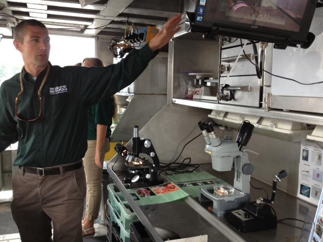 Floating USGS lab continues monitoring of Great Lakes WBFO