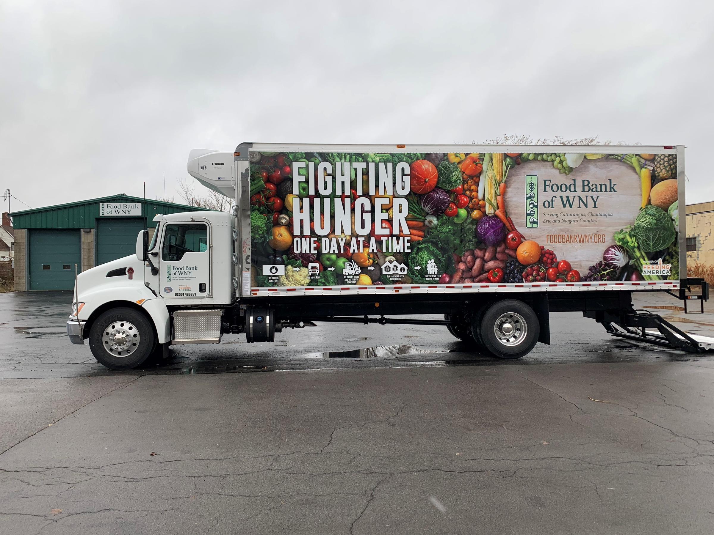 Food Bank of WNY adds new truck to serve Niagara County | WBFO