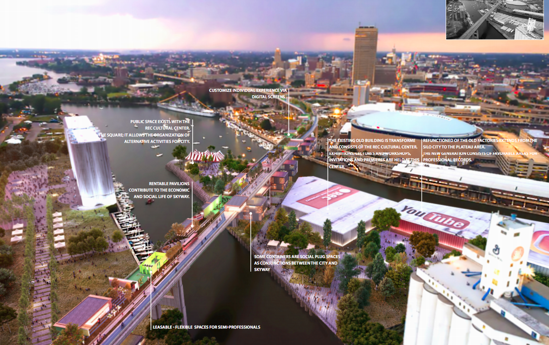 Top 16 proposals for reimagined Buffalo Skyway Corridor revealed WBFO