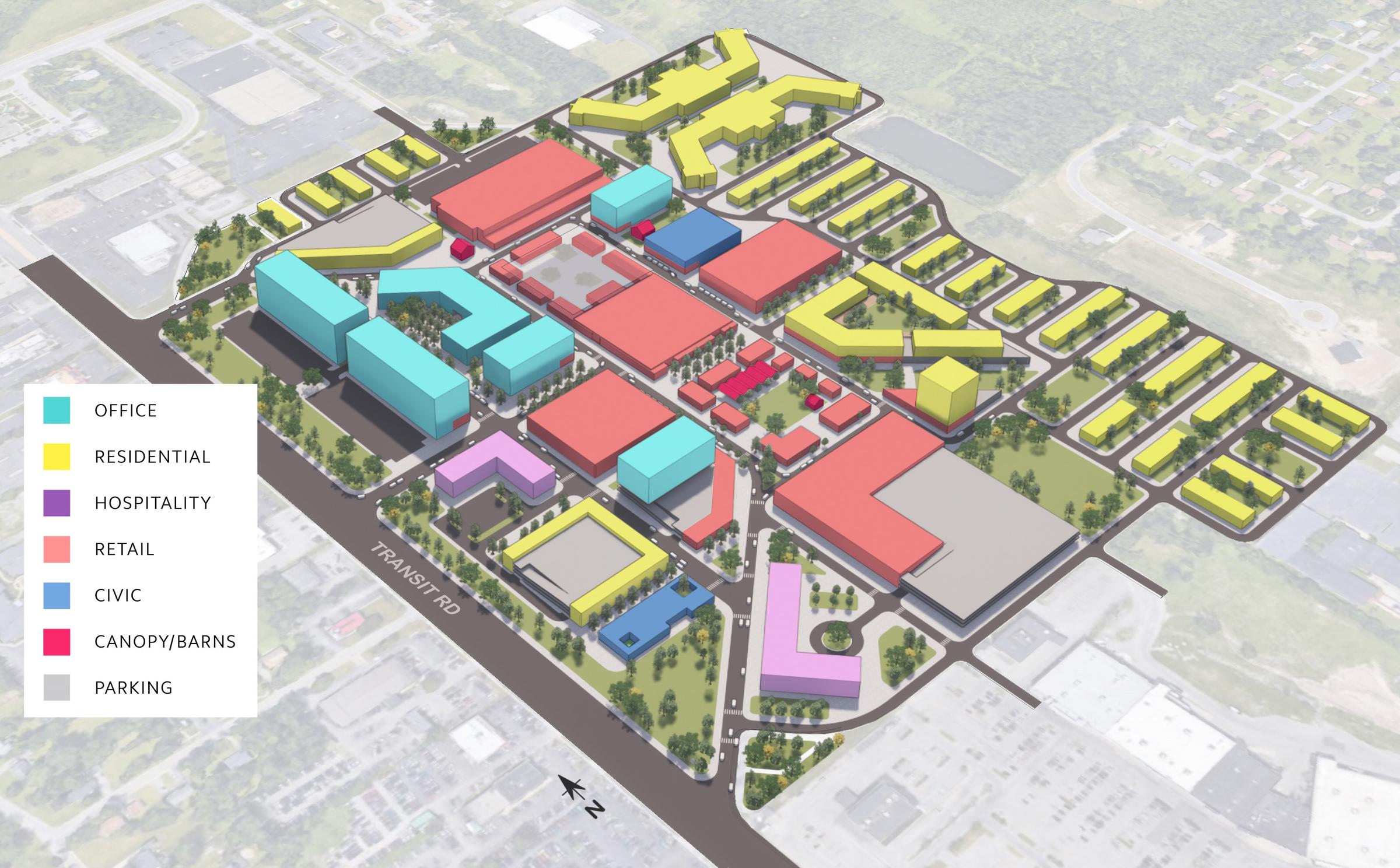 Hope development. Masterplan for Mänttä Town Center 2015. Park Town East Hill.