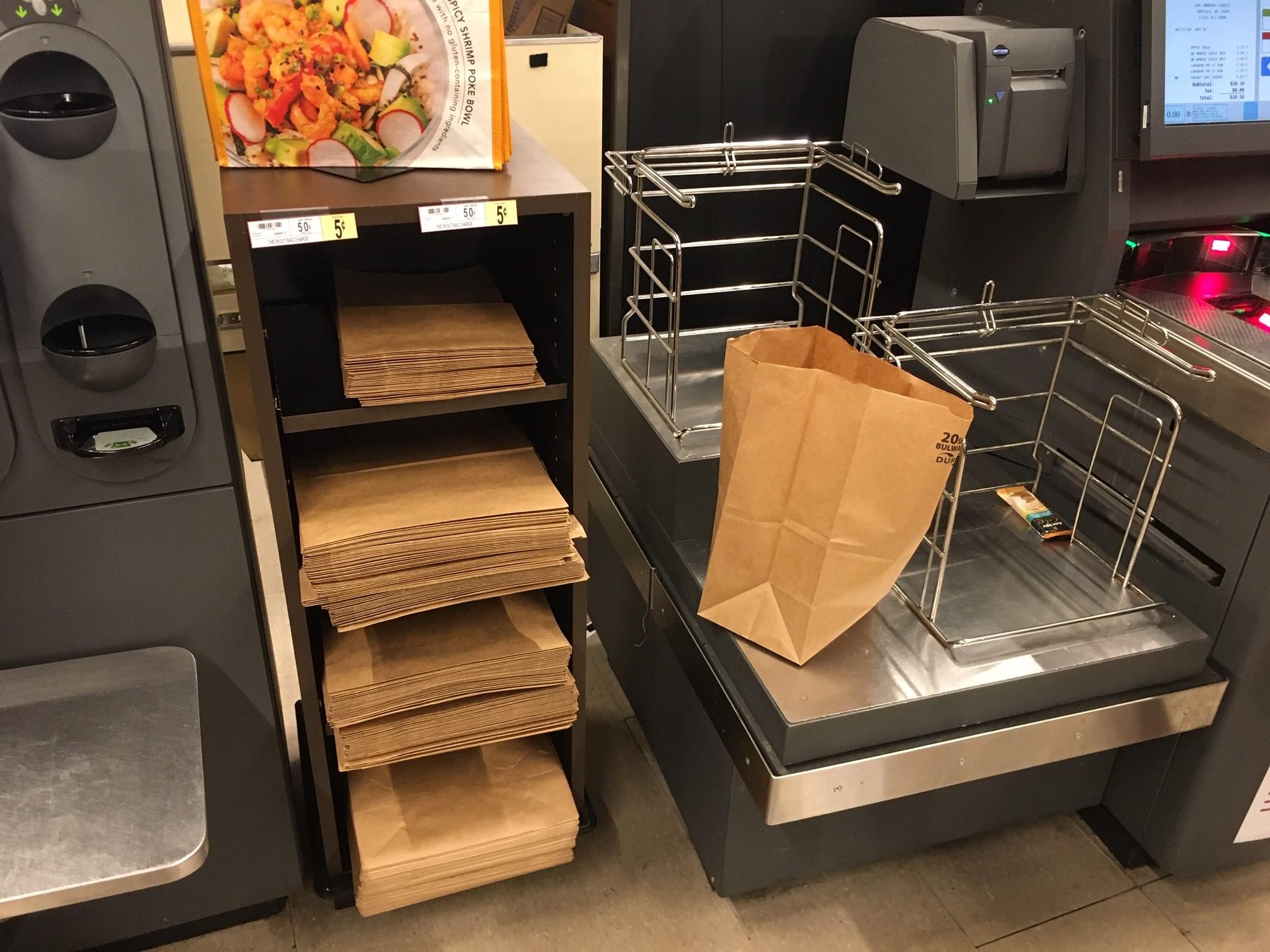 Singleuse plastic bags pulled from Wegmans stores statewide WBFO