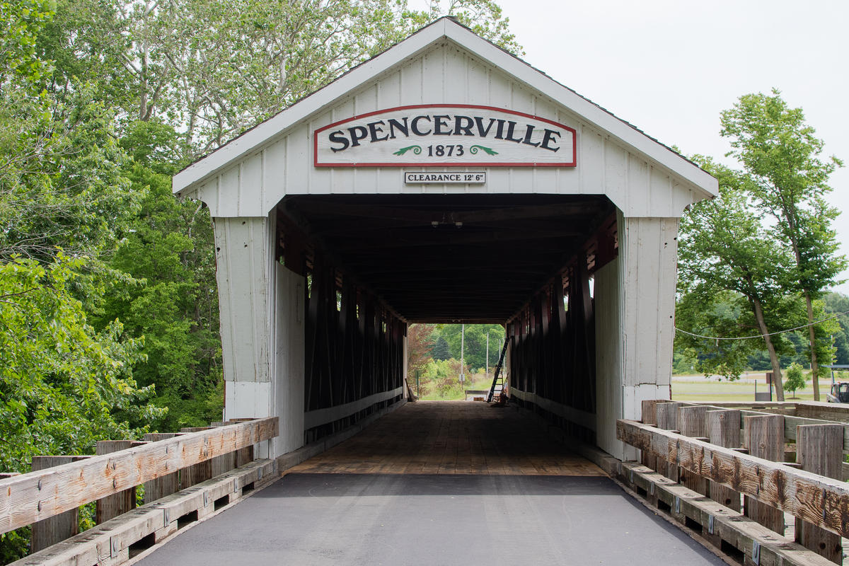 Spencerville's Historic Covered Bridge Reopening Northeast Indiana