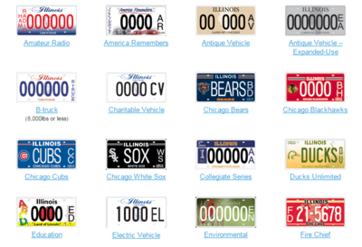 Production Of Universal License Plate In Illinois Stalled Peoria