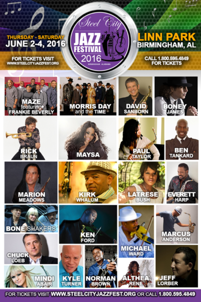 steel city jazz festival 2016 lineup