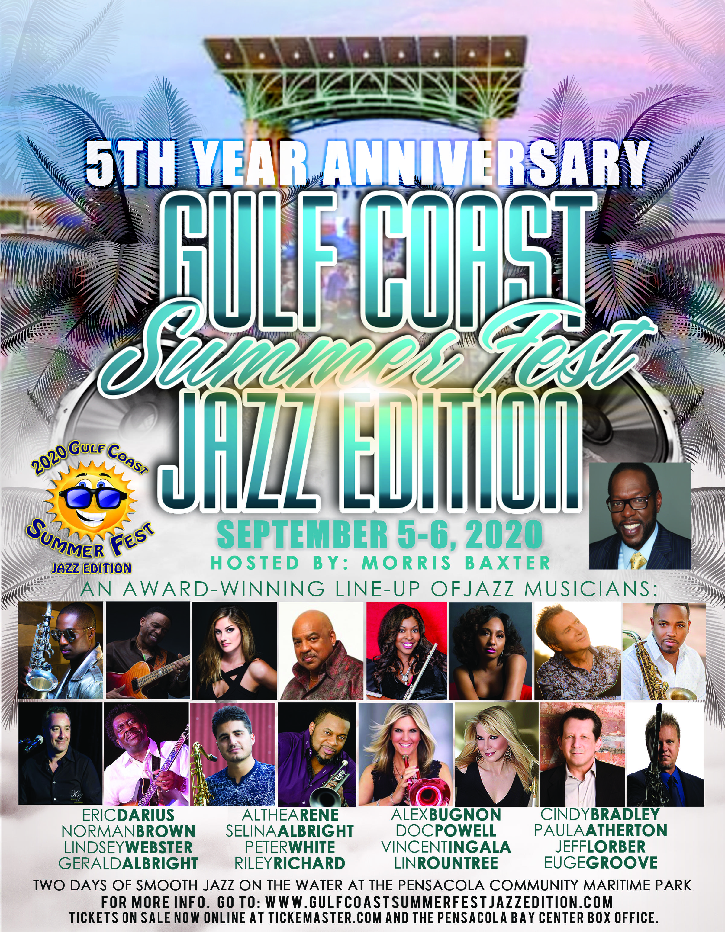 Gulf Coast Summer Fest Jazz Edition Is Happening September 56 In