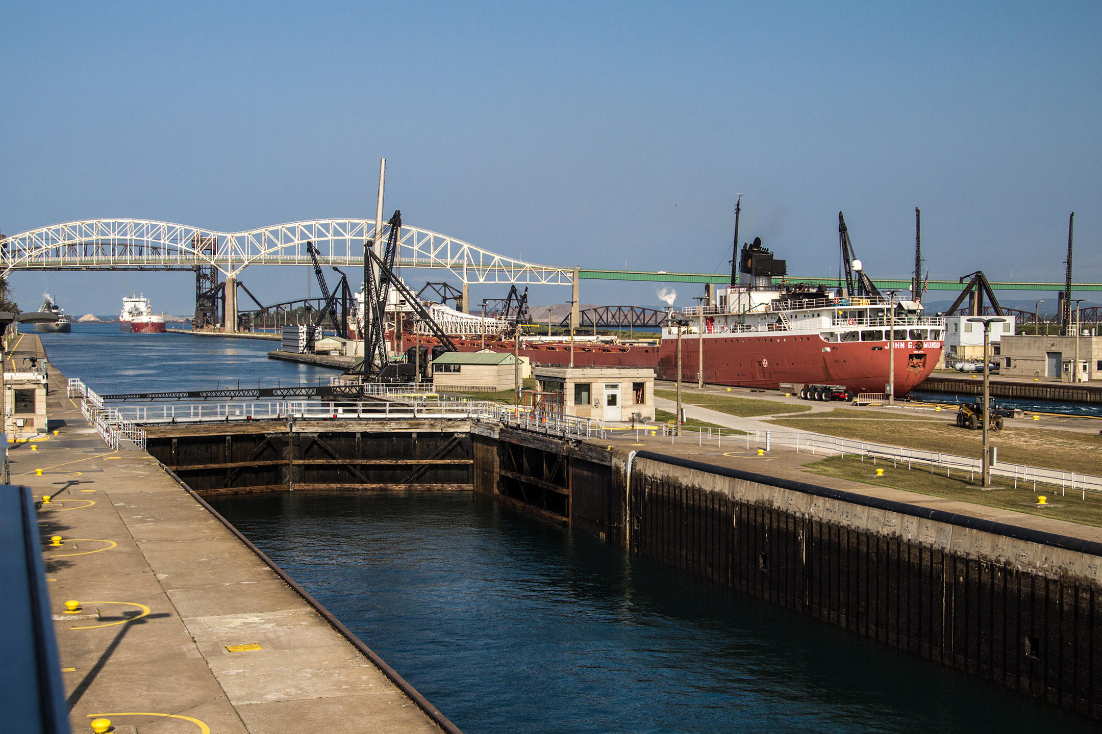 Soo Locks to open early for 2021 shipping season | WCMU Public Radio