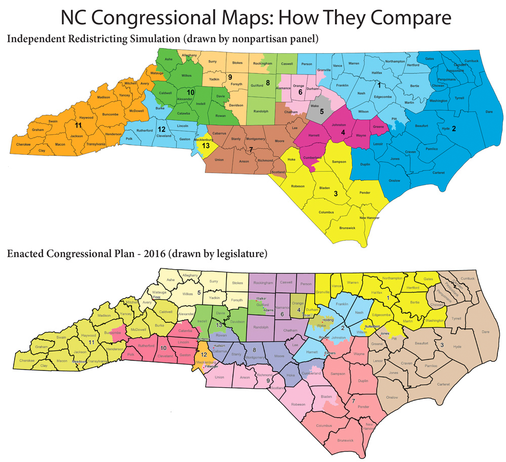 Ex-Judges Offer Nonpartisan NC Congressional Map | BPR