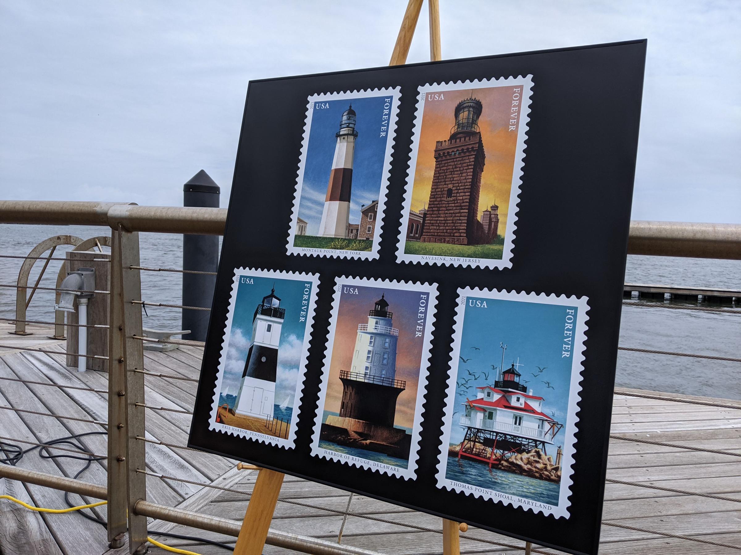 Iconic Delaware lighthouse a postage stamp Delaware First Media