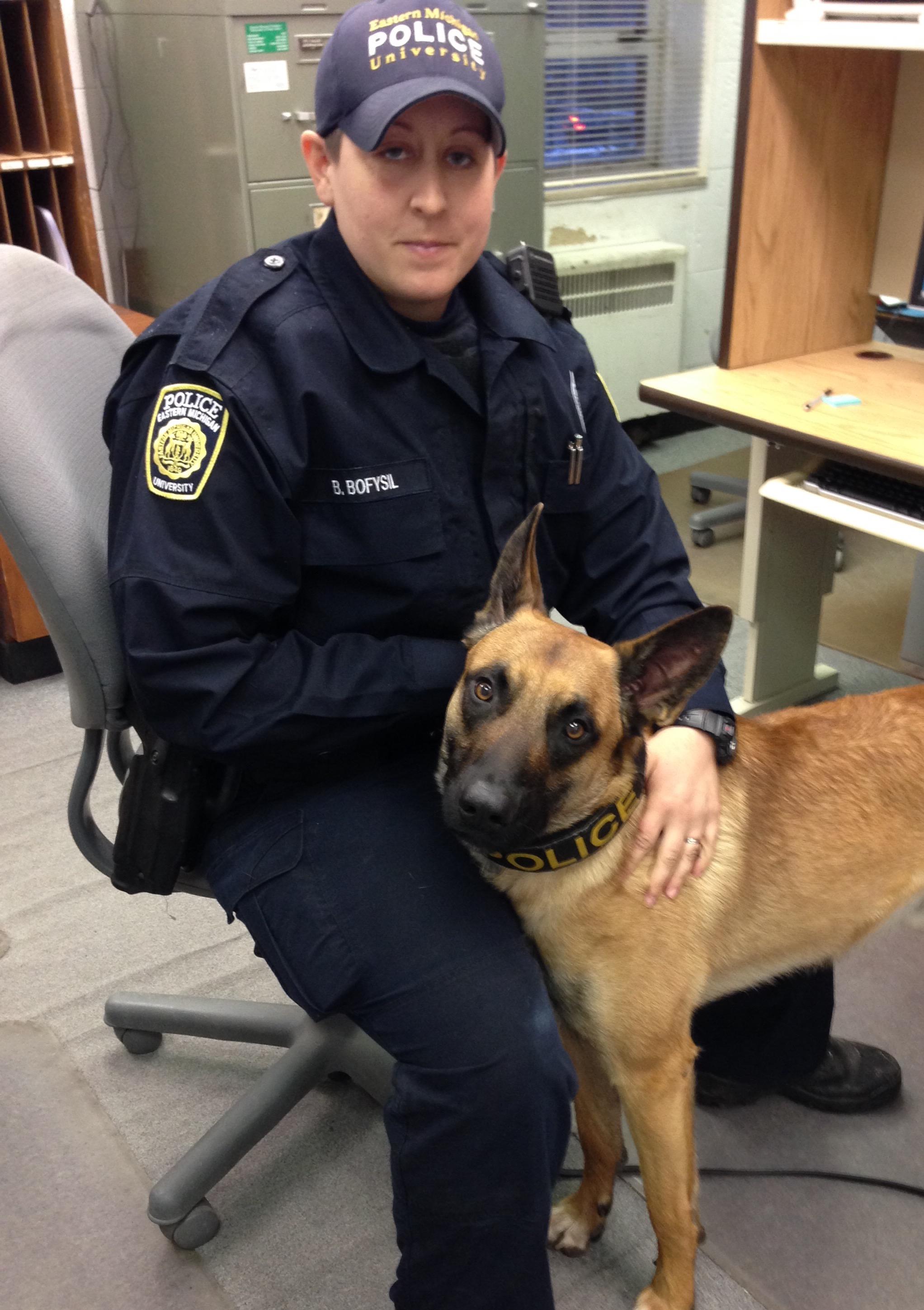 Meet Nitro: The EMU Police Department's Newest Member | WEMU