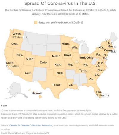 Live Blog Coronavirus In Pittsburgh March 9 15 90 5 Wesa