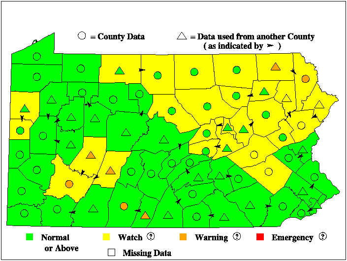 27 Pennsylvania Counties Still Under Drought Watch | 90.5 WESA