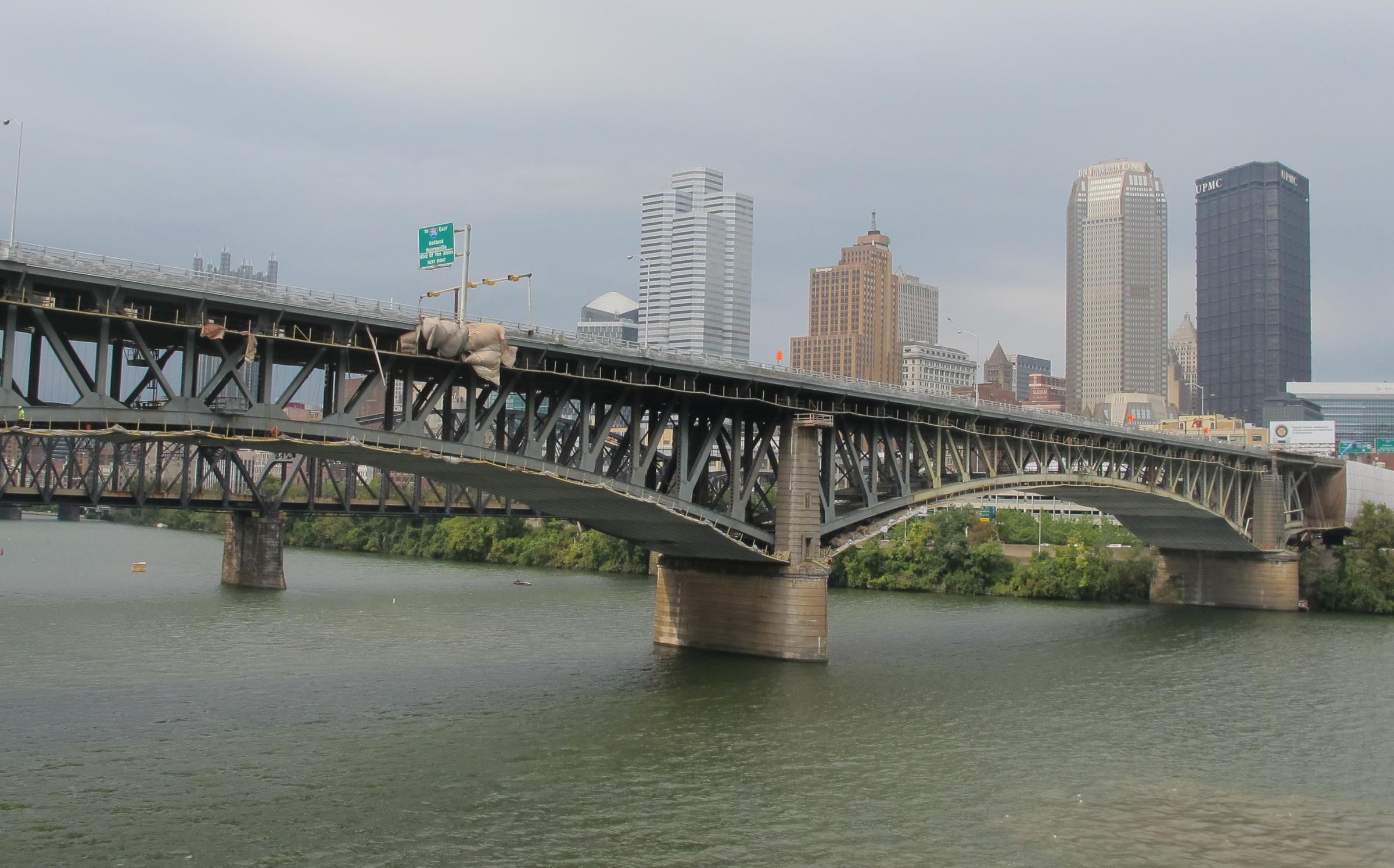 The Liberty Bridge Reopens But Not For Everyone 90.5 WESA