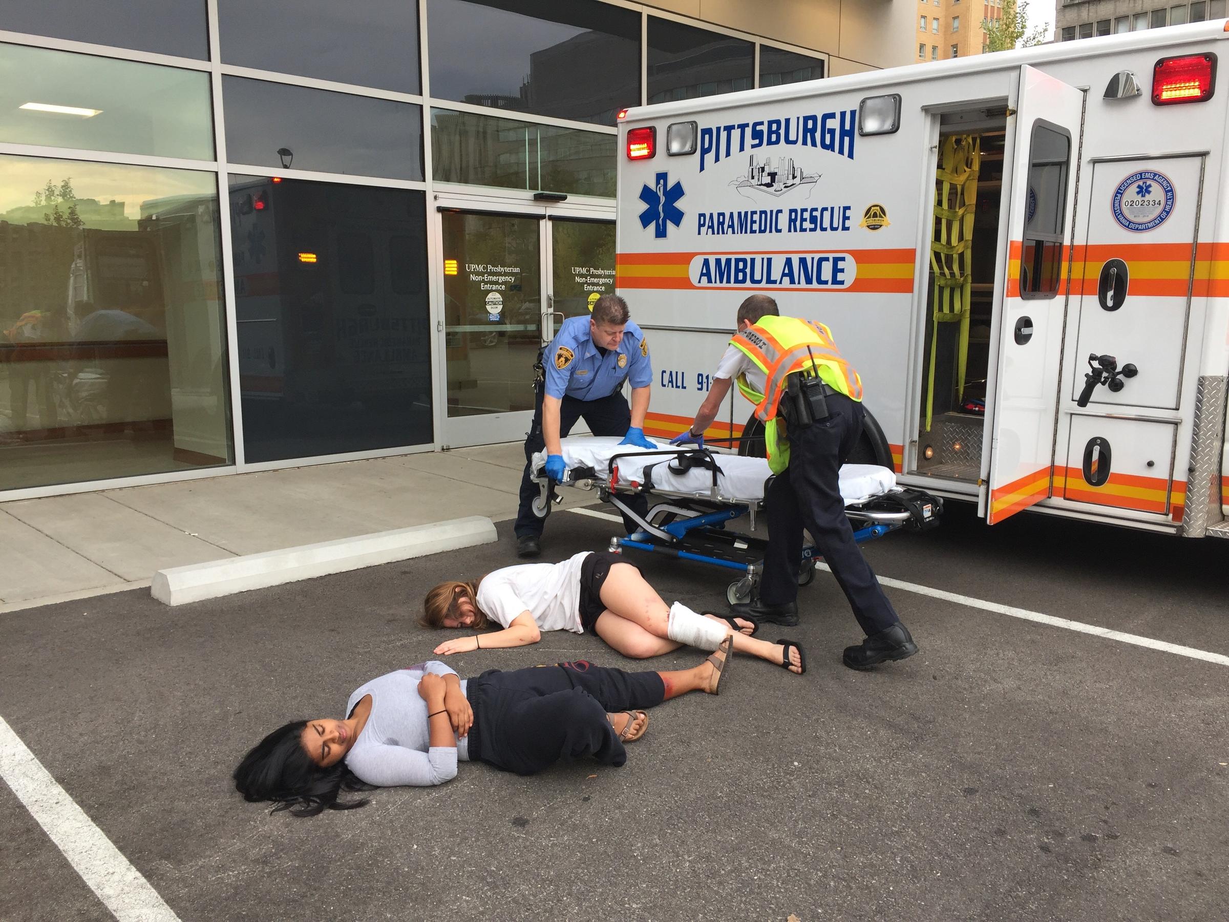 Upmc Presby Holds Emergency Preparedness Drill To Simulate Mass Casualty Event 90 5 Wesa