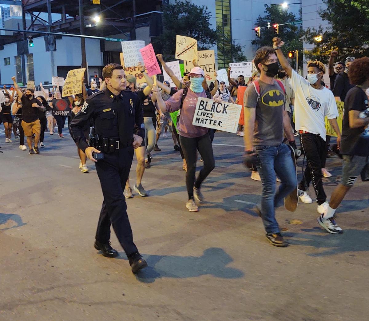 'We Need Change Now' 8th Night Of Charlotte Protests Marches Through