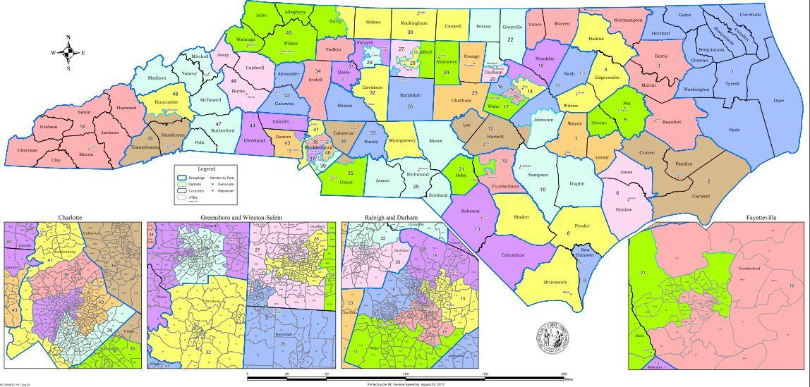 Republicans Roll Out Proposed New Legislative Districts | WFAE