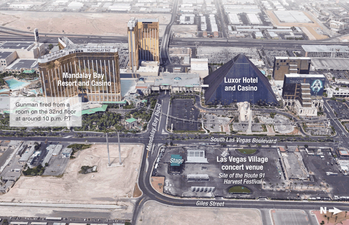 Mandalay Bay Las Vegas Map