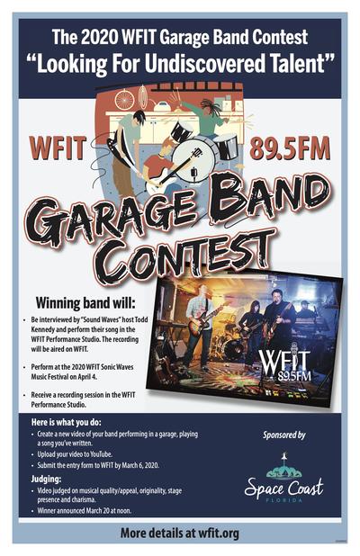 Enter The Wfit 2020 Garage Band Contest Wfit