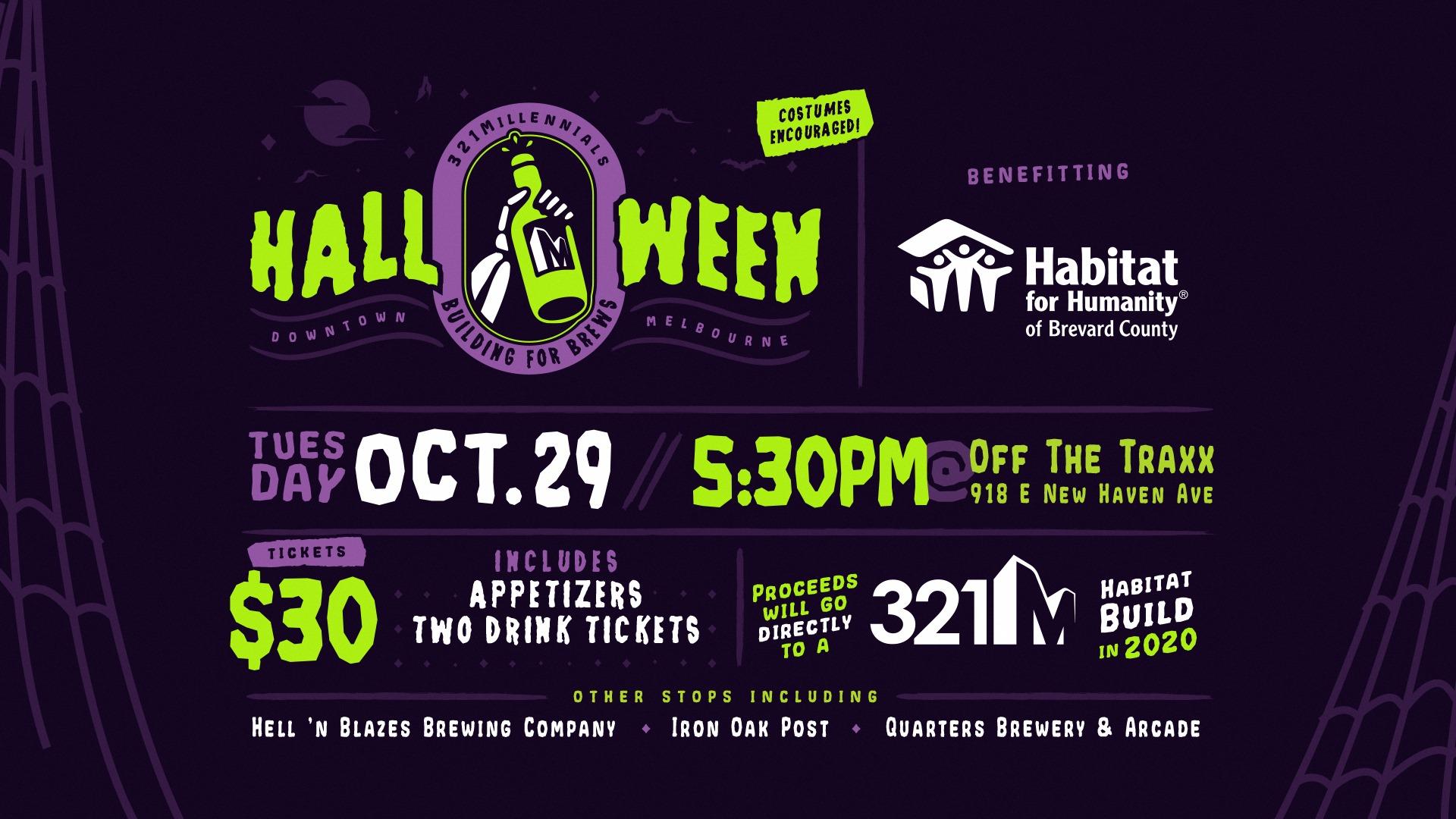 321 Millennials Host a Halloween Fundraiser for Habitat for Humanity WFIT 321 Millennials Host a Halloween Fundraiser for Habitat for Humanity WFIT