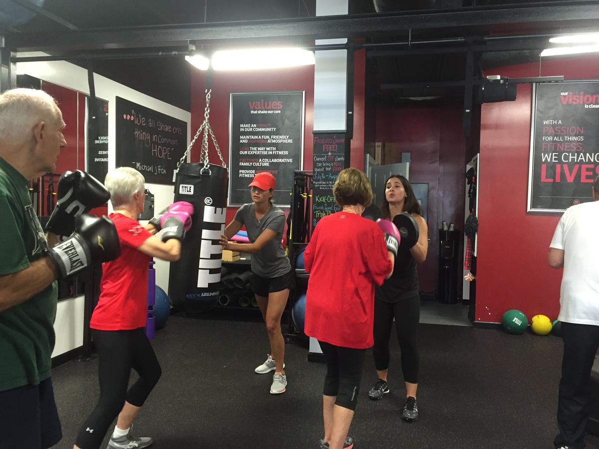 Rock Steady Boxing Offers Hope To Parkinson #39 s Patients WFSU