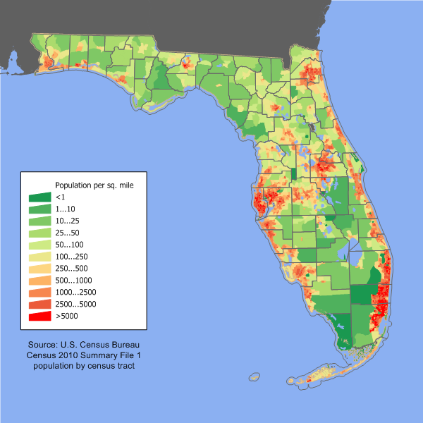 Census: Florida Is Third Largest, But No. 2 In Growth | WFSU