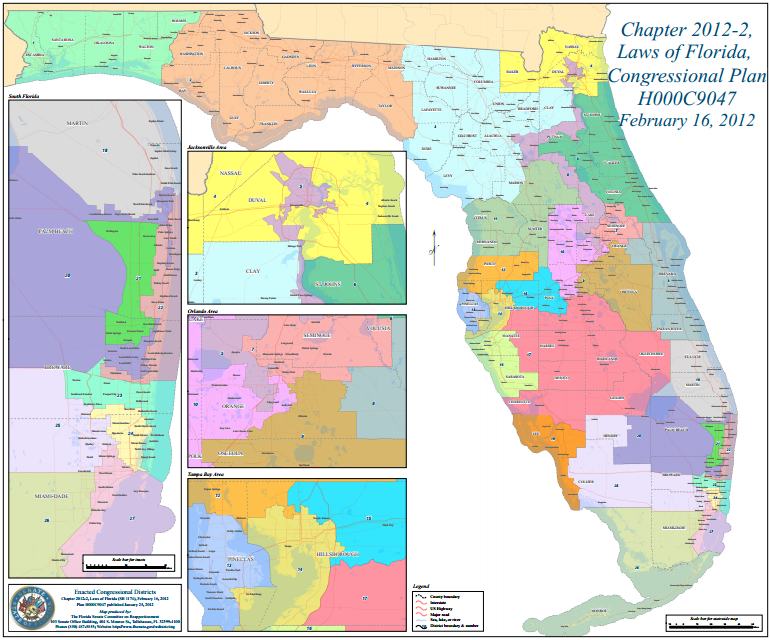 New Florida District Map