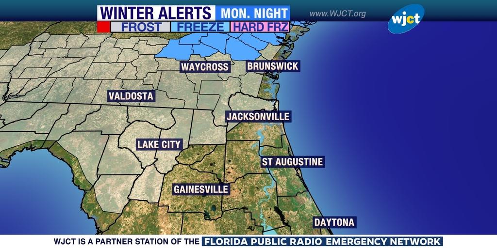 North Florida Feels Brief Bout Of Below Normal Temperatures WJCT NEWS
