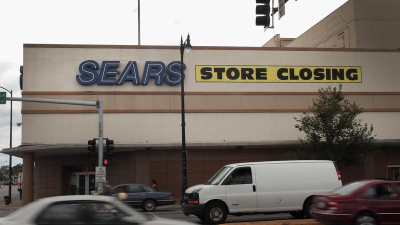 Sears Files For Chapter 11 Bankruptcy Future Of First Coast A Sign Announcing Closing Hangs Above Sears In Chicago